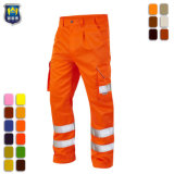 Industrial Mens Cotton Reflective Tape Work Pants
