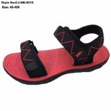 Latest Style Footwear EVA Men Sandals with Hook & Loop Fabric Upper