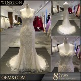 New Arrival Product Wholesale Beautiful Fashion Pearl White Wedding Dress
