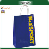 Blue Printing Custom Design Advertising Sports Paper Bag