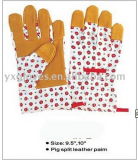 Garden Glove-Flower Fabric Glove-Safety Glove-Cheap Glove-Labor Glove-Work Glove