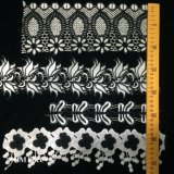 Tassel Lace Trim Wedding Dress Ribbon Embroidered Applique DIY Clothing Accessories Sewing Black Flower Trim Lace