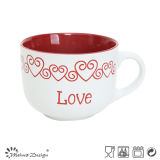 Silk Screen Love Word Soup Mug