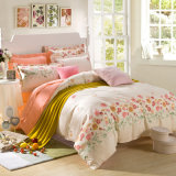 Made in China Factory Flower Print Cotton Duvet Cover Set
