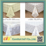 Embossed Design PVC Tablecloth Made in China