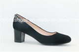 Black Comfort Office Lady Leather Women Shoes