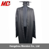 UK Deluxe Fluted Back Master Graduation Gown and Cap