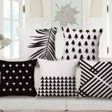 Modern Style Digital Printed Sofa Throw Pillow Cover Without Stuffing (35C0057)