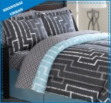 Dark Maze Design Printed Cotton Duvet Cover Bedding