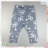 Spring Baby Clothing Grey High Waist Baby Pant