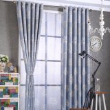 Country Style Decorative Blackout Curtain Fabric (01F0005)