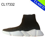 Men Sock Flyknit Mesh Running Sports Shoes with Cushion Sole