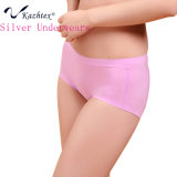 Anti-Bacterial Nylon Seamless Underwear with Silver Fiber for Women