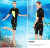 3mm Neoprene Short Sleeve Girl's Diving Suit&Beachwear