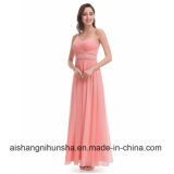 Women One-Shoulder Chiffon Backless Evening Party Prom Dress