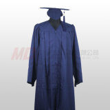 Matte Navy Blue High School Graduation Cap Gown