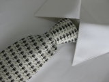 Men's High Quality Dotty Design 100% Nature Silk Printed Neckties