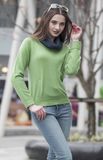 Ladies' Round Neck Cashmere Sweater (1500002069)