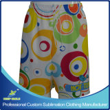 Girl's Custom Sublimated Artistic Lacrosse Shorts for Sports