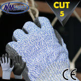 Nmsafety Super Soft Cut Resistant PU Work Safety Glove