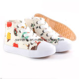 Children Canvas Shoes with Cute Printing (SNC-24216)