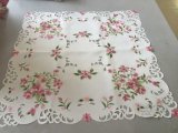 Handmade Cutwork Embroidery Style Easter Day Tablecloth