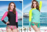 2016 Breathable Lycra Long Sleeve Laday's Swimwear &Diving Suit (CL729)