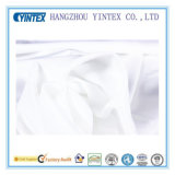 Shiny Silky White Polyester Sewing Fabric for Home Textiles