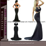Top Sexy Black Stylish Evening Party Prom Dress (61052)