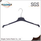 Fashion Plastic Hanger with Metal Hook for Cloth (3417B-35)