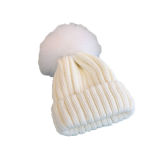Pure Color Blank Kids Winter Hats