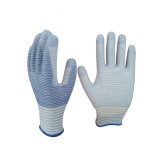 Bulk Linyi Zebra PU Gardening Gloves Manufacturer