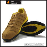 EVA+Rubber Sport Style Safety Shoe with Suede Leather (SN1606)