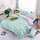 Cheap Price Good Quality Printed Microfiber Bedding Quilt Cover Set