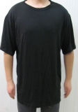 Bamboo Men's Black Short Sleeve T-Shirts