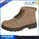 Rubber Outsole Metal Sole Workman Safety Shoes in Factory