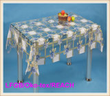 PVC Transparent Table Cloth in Roll China Factory