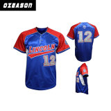 Customized Sublimation Polyester Women Baseball Shirt for Team (B027)
