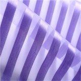 Newest Design Polyester Stripe Organza Voiles Fabric for Clothing