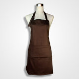 Home Cook Cotton Kitchen Apron Solid Color with Pocket