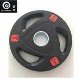 Gym Equipment 3 Hole Frosting Rubber Plate Osf016 Free Wight