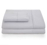 Quality Home Textile 70GSM Microfiber Brushed Bed Top Sheet Sets for College/ University