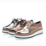 High Quality Women's Leather Shoes Casual Shoes Wholesale (FYS814-7)