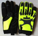 Anti-Cut Mechanical Impact Protective TPR Gloves for Oil Field with Ce