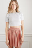Lastest Special Design Pleated Women Mini Skirt
