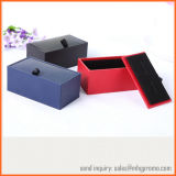 High Quality Black Velvet Cufflink Box for Jewelry and Gifts