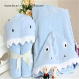 100% Cotton Baby / Kids' Cotton Hooded Towel with Embroidery