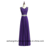 Women Lace and Chiffon Evening Party Bridesmaid Dresses