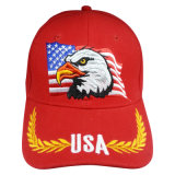 Red Hot Sale Baseball Cap with Nice Eagle Logo Bbnw49