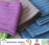 Wholesale Quick Dry Soft Yarn Dyed Kitchen/Floor/Table/ Furniture/ Car/ Tea Towels for Household Df-8835